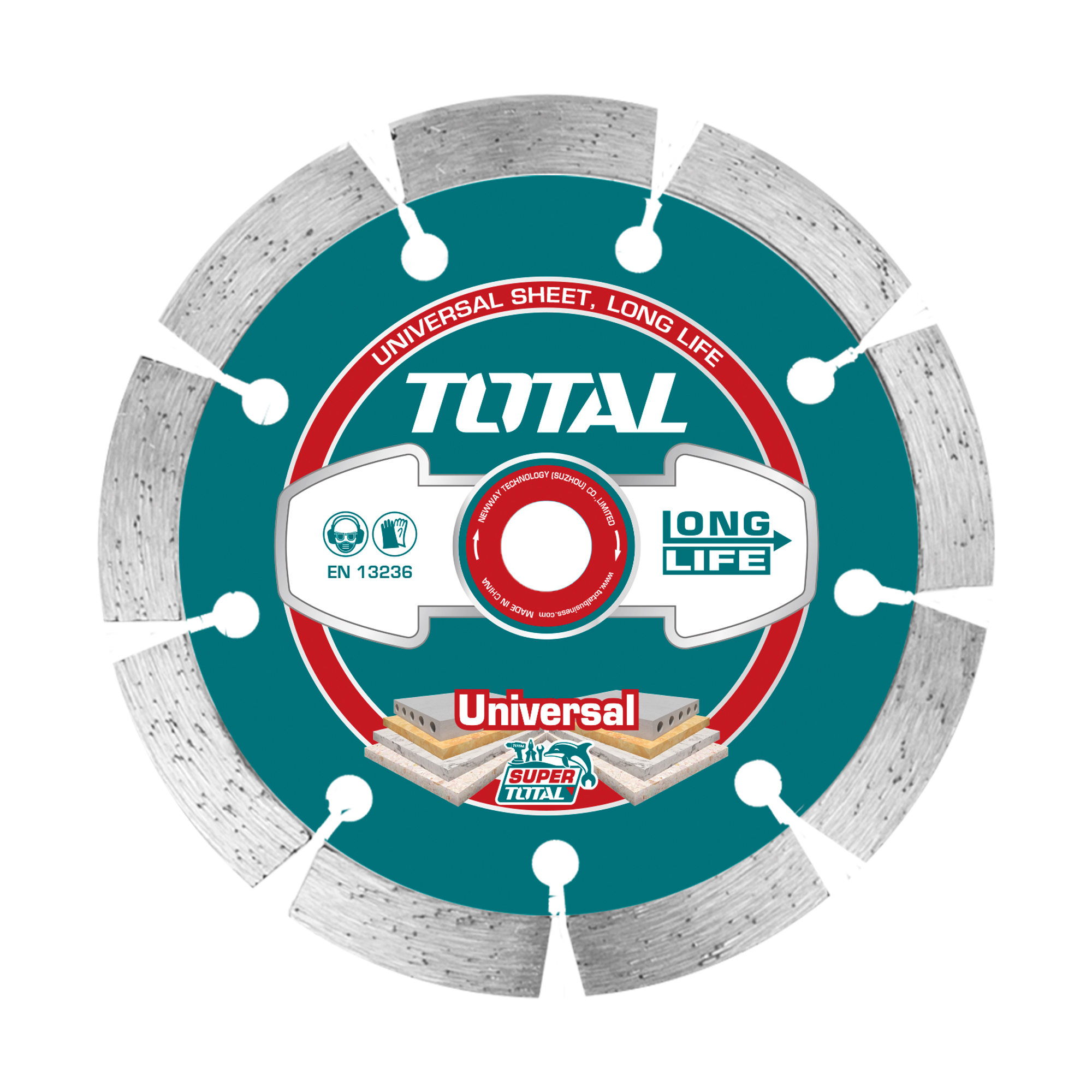 Disque diamanté pour le marbre et le granit  TAC211 | Ø230 mm | Diamant
