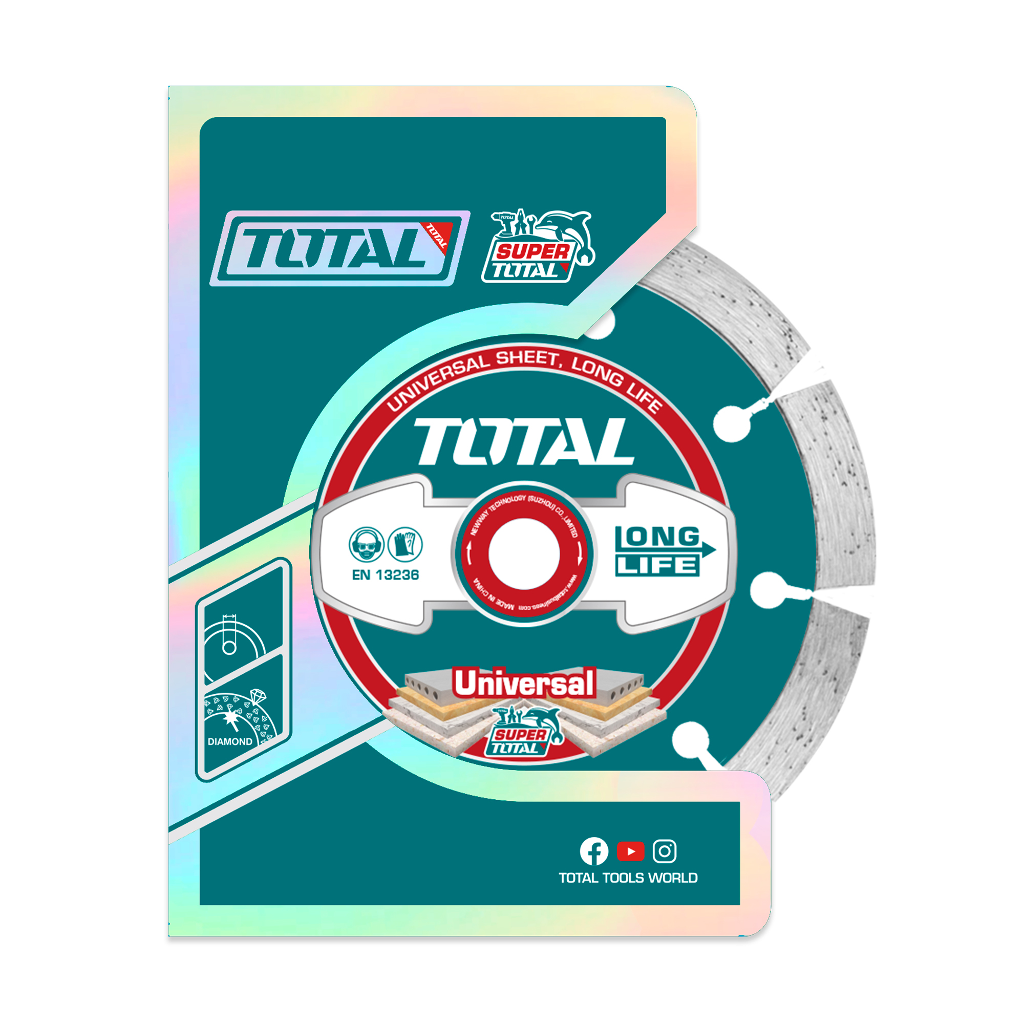 Disque diamanté pour le marbre et le granit  TAC211 | Ø230 mm | Diamant