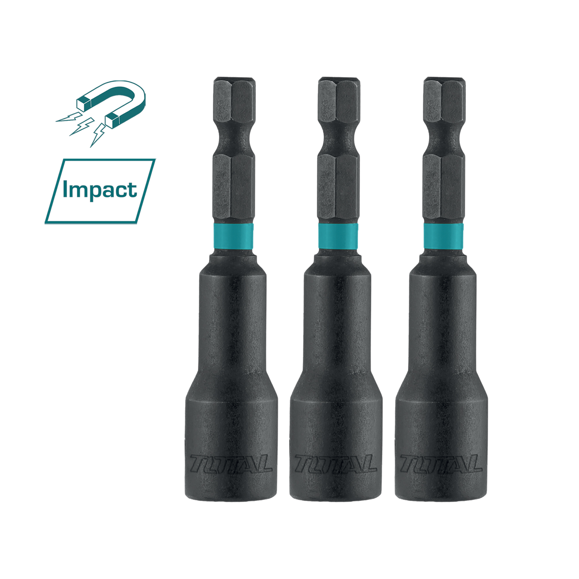 Douilles magnétiques 1/4''  TAC2703431 | 65 mm