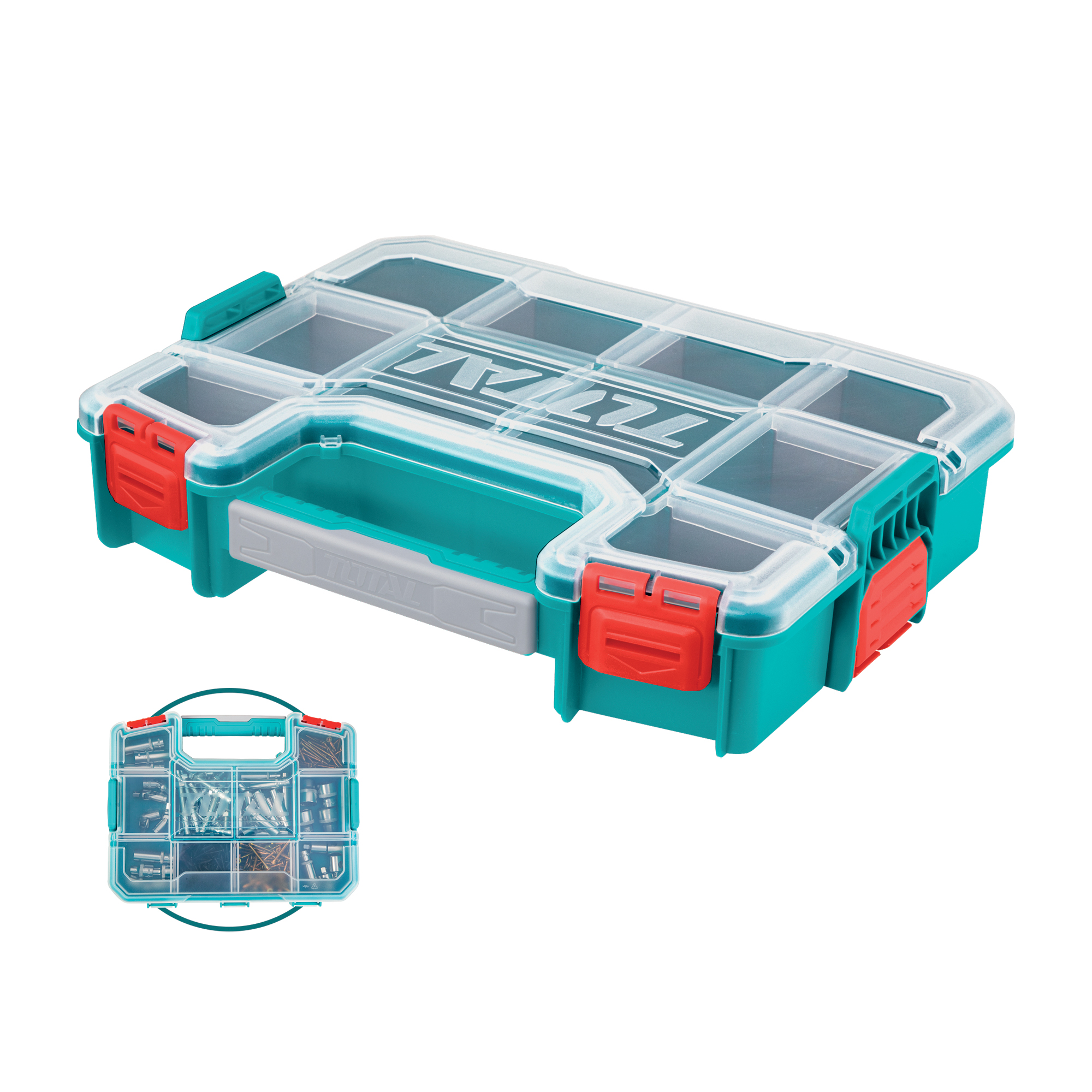 Boîtier plastique empilable  TPBX1121 | 305 x 230 x 65 mm | Plastique