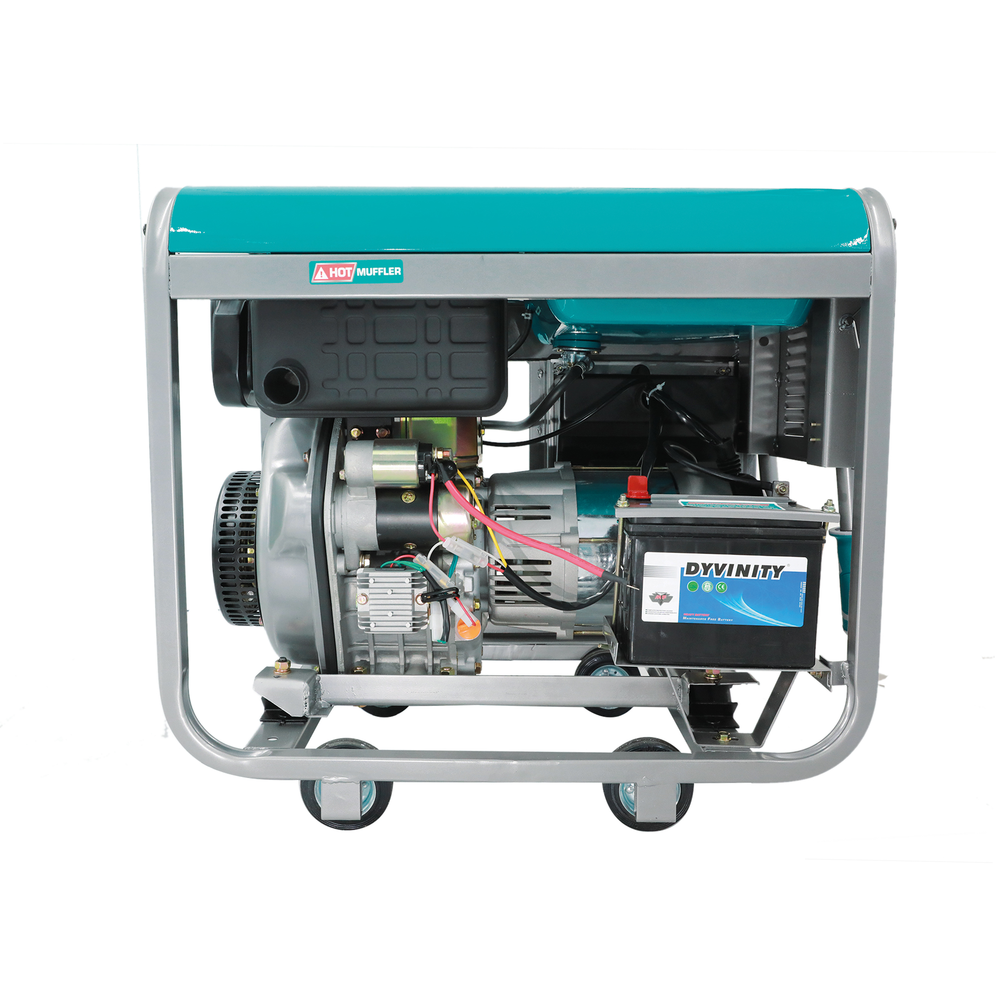 GENERATEUR portable diesel ouvert 5.0 kW - Monophasé  TP450001 | 5.0 kW