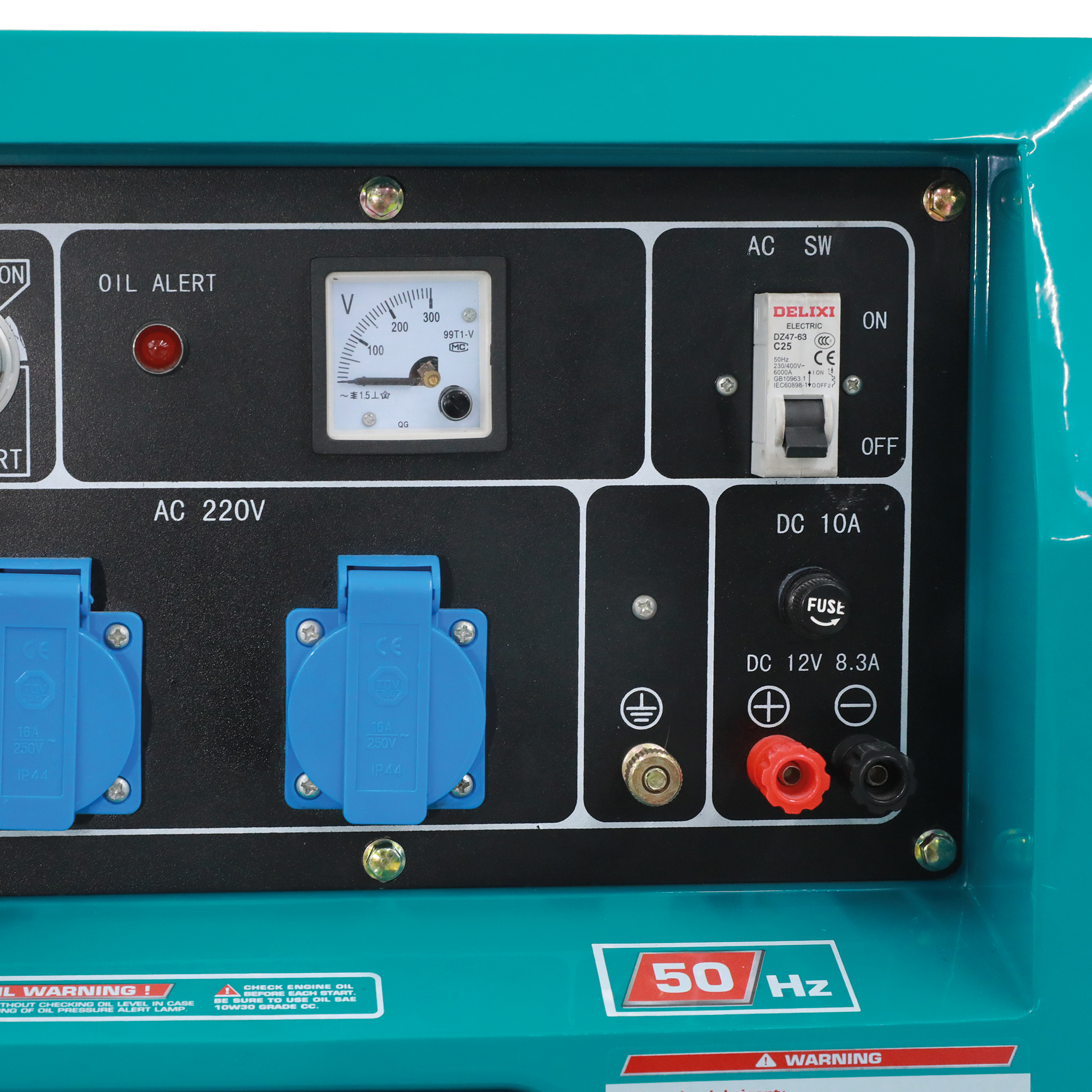 GENERATEUR diesel insonorisé 5.0 kW - Triphasé ATS  TP250003-1 | 5.0 kW
