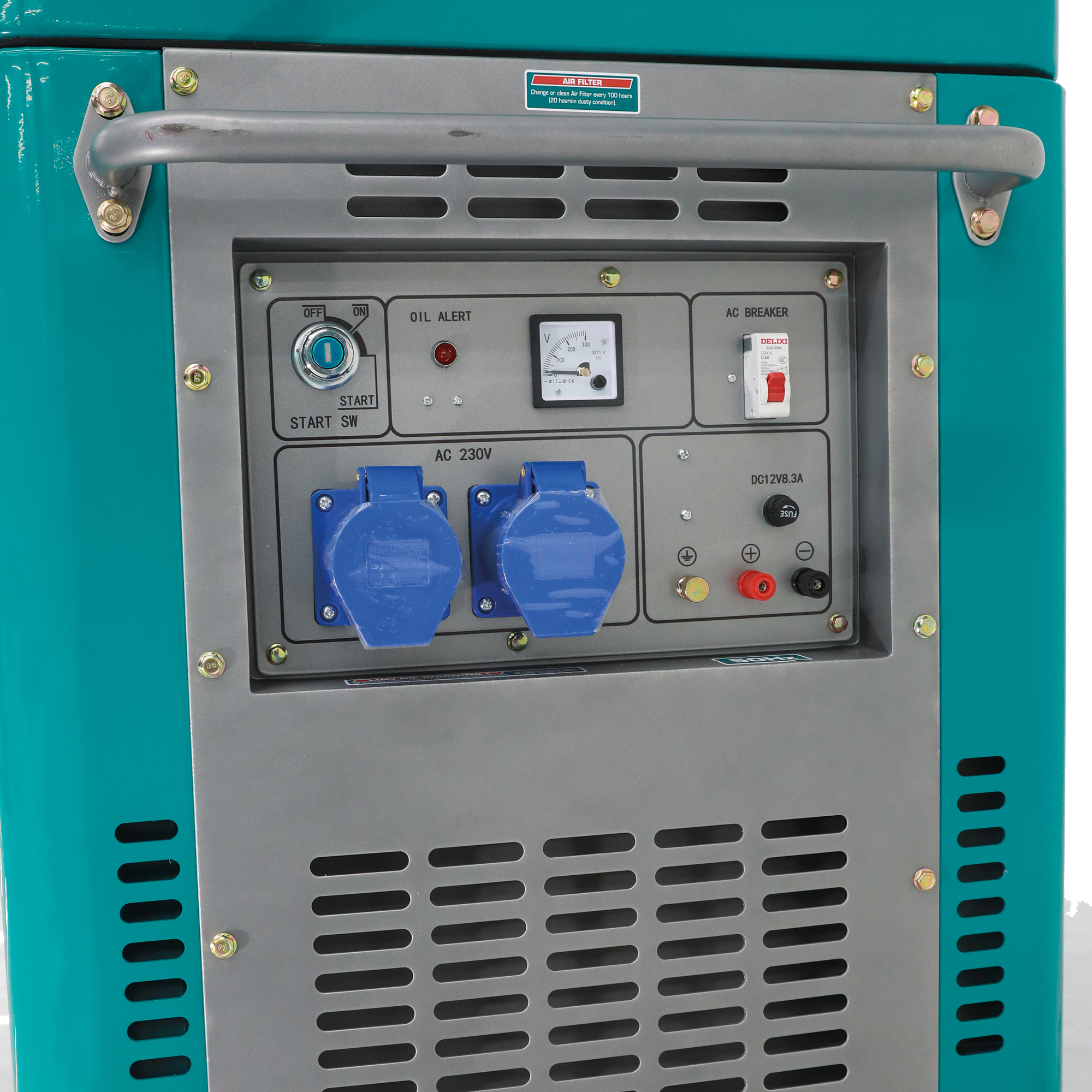GENERATEUR diesel insonorisé 8.0 kW - Monophasé  TP280001 | 8.0 kW