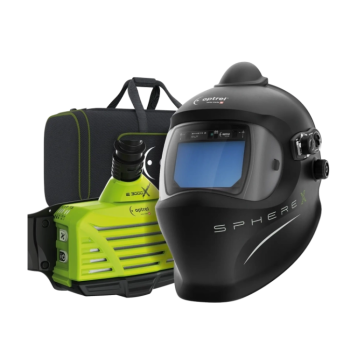 Pack : sphereX clt - casque de soudage à air frais et e3000X (ATEX)