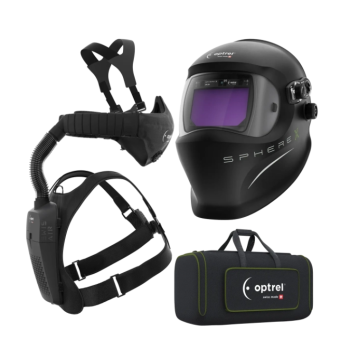 Pack : sphereX 2.5 noir - casque de soudage et swiss air
