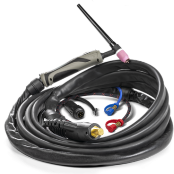 Torche TIG 18 - liquide - 4m - CONNECT. 35/50 + AMPH. 7pts