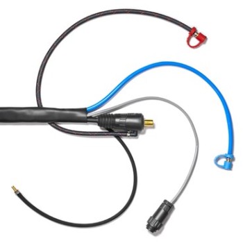 Torche TIG 18 - liquide - 4m - CONNECT. 35/50 + AMPH. 7pts