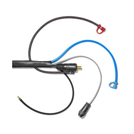 Torche TIG 18 - liquide - 4m - CONNECT. 35/50 + AMPH. 7pts