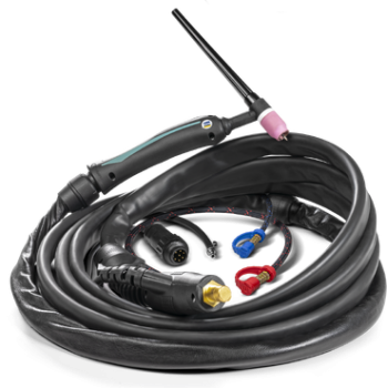 Torche TIG PRO 18 - liquide - 4m - CONNECT. 35/50 + AMPH. 7pts