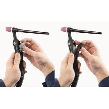 Torche TIG PRO 18 - liquide - 4m - CONNECT. 35/50 + AMPH. 7pts