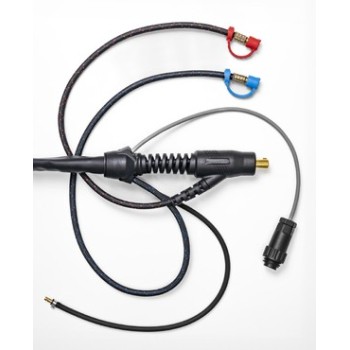Torche TIG PRO 18 - liquide - 4m - CONNECT. 35/50 + AMPH. 7pts