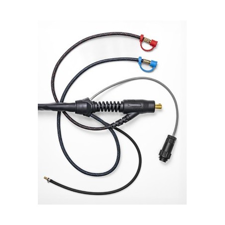 Torche TIG PRO 18 - liquide - 4m - CONNECT. 35/50 + AMPH. 7pts