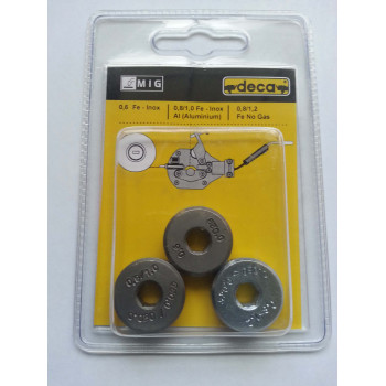 kit de 3 galets pour poste DECA Starflux- Startwin - Decastar et D-Mig