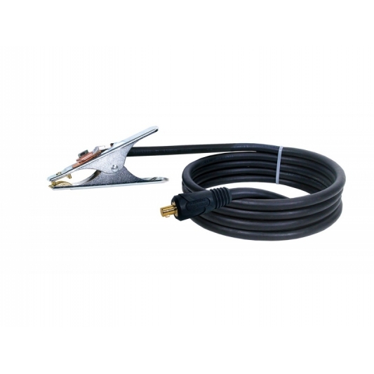 Pince de masse 250 A + câble 16 mm² - connecteur 9 mm
