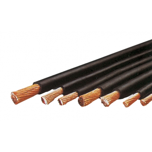 Câble de soudage en cuivre isolé caoutchouc Câble de soudage en cuivre isolé caoutchouc