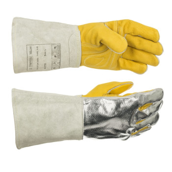 Gants soudeur Wedas 10-2755-XL renforcé et dos aluminisé