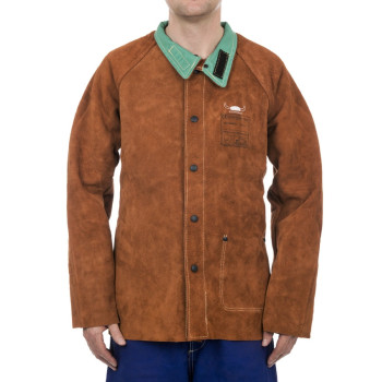Veste de soudeur homme Lava Brown Weldas
