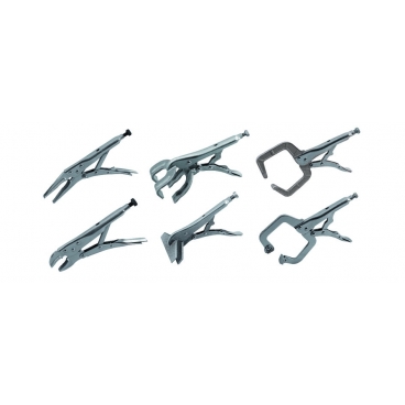 Kit de 6 pinces pour carrosserie automobile