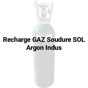 Recharge de gaz Sol Argon Indus