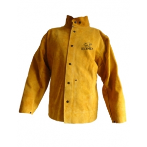 Veste de soudage en crôute de cuir