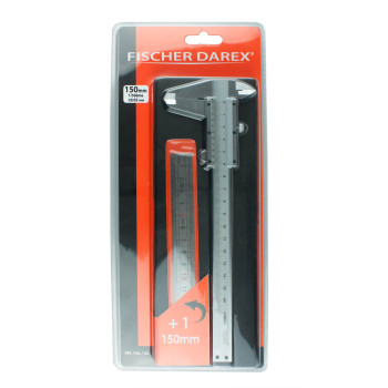 Pied à coulisse  en acier poli