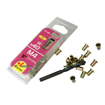 40 Ecrous à  sertir