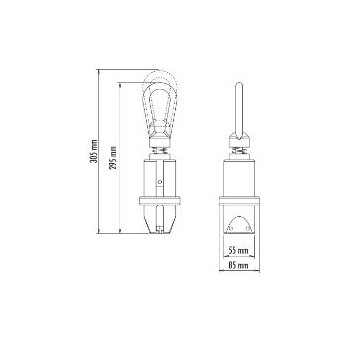 Pince de traction 55 mm