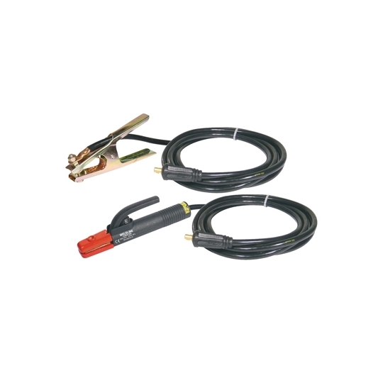 Kit Porte électrode 400 A + pince de masse et câbles 4 m 50 mm² Weldline
