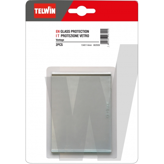 TELWIN - 2 verres de protection pour cagoule de soudure