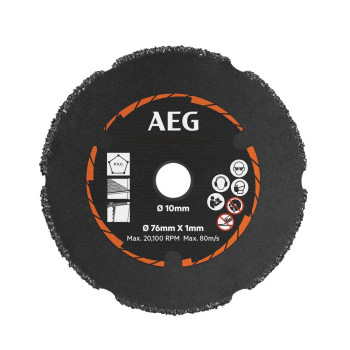 Disque Ø 76 mm pour multi-scie AEG