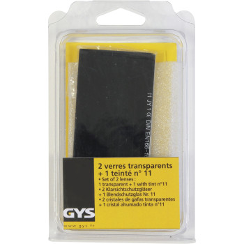 Verres de remplacement pour cagoule portefeuille