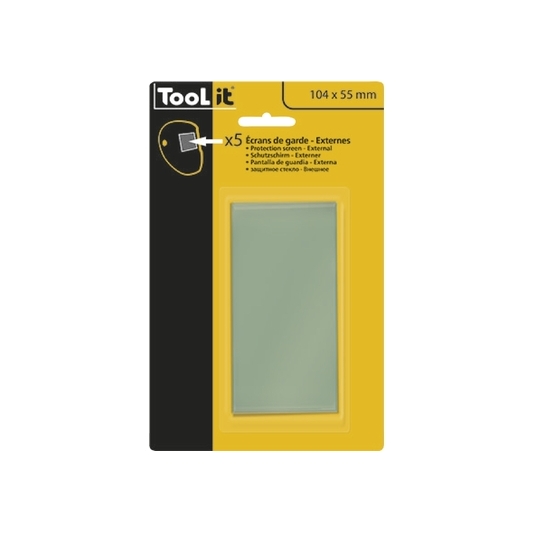 5 lentilles 104 X55 MM de remplacement pour cagoule 5 lentilles 104 X55 MM de remplacement pour cagoule