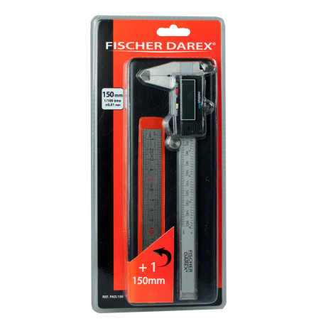 Pied à coulisse  en acier poli