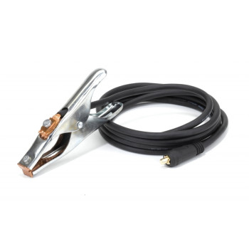 Pince de masse 250 A + câble 25 mm² - connecteur 13 mm