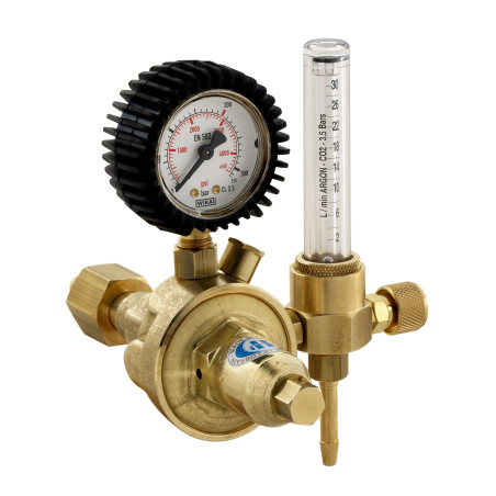 Détendeur à  colonne gaz Argon  et Argon +CO²