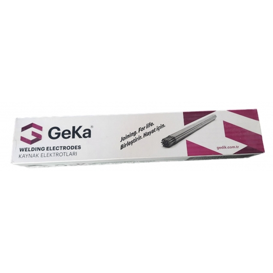 Electrodes RUTILES acier GEKA paquet de 5 Kg