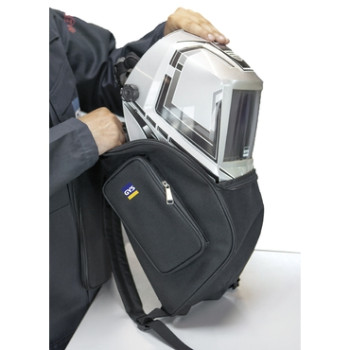 Sac à  dos de transport et de protection pour cagoule de soudage