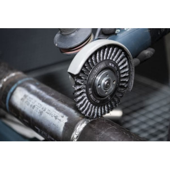 KLINGSPOR -Brosse circulaire Ø 125  fil torsadé - BRP 600Z