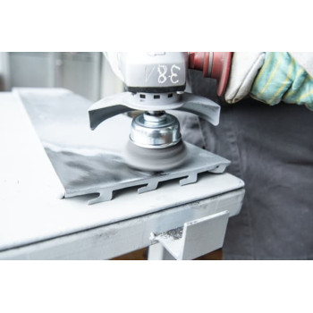 KLINGSPOR - Brosse coupe Ø 80 mm fil ondulé BT 600W