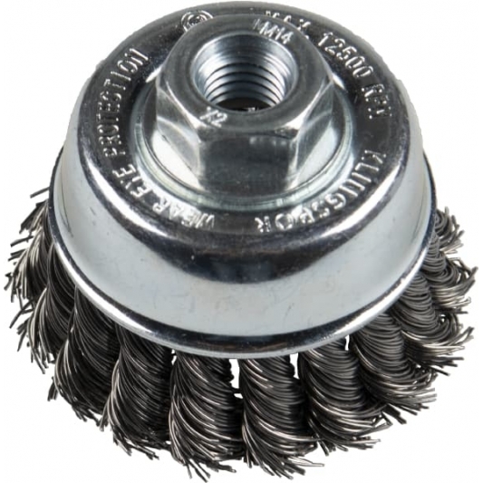 KLINGSPOR - Brosse coupe Ø 65 mm fil torsadé BT 600Z