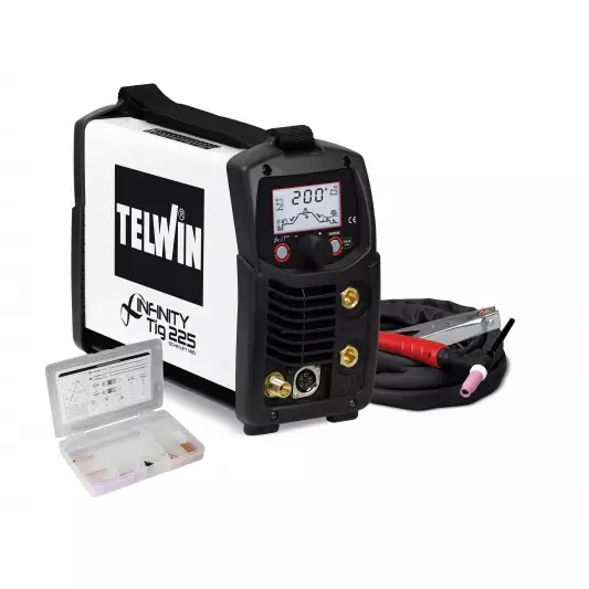 TELWIN - Pack Poste Infinity TIG 225 DC-HF/LIFT VRD + coffret d'accessoires pour 10 €
