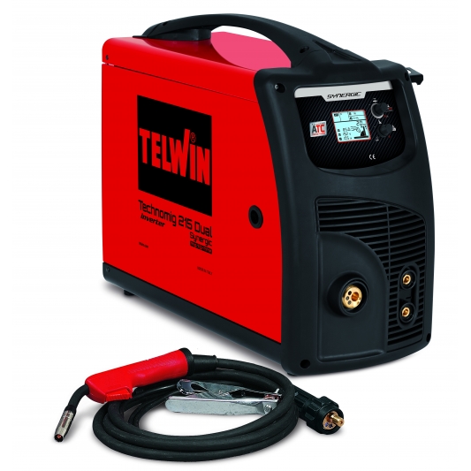 TELWIN -TECHNOMIG 215 DUAL SYNERGIC |Poste à souder multi procédés