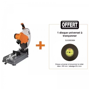 AEG - Pack tronçonneuse à disque SMT 355+ 1 disque offert