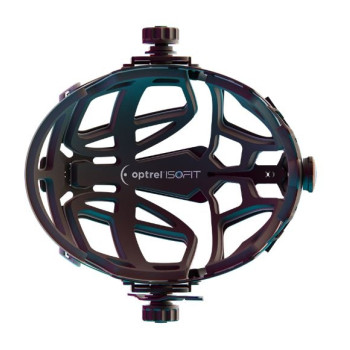 Optrel  - Serre tête Isofit headgear noir bouton vert