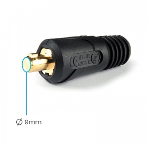 Reduzier Adaptateur pour soudure câble connecteur femelle ø 13mm épine ø 9mm #