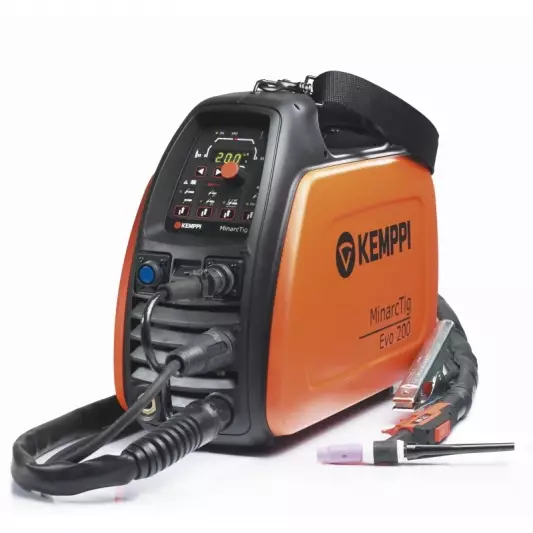 KEMPPI - TIG EVO 200 avec torche TX225 longueur 8 m | Poste à  souder Minarc TIG