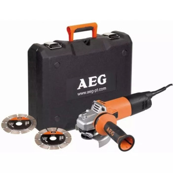 AEG - Meuleuse 125 MM 1200 W AEG en coffret WS12-125 SK