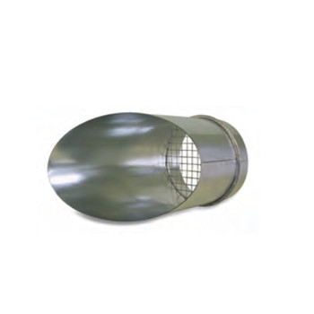 KEMPER - Sortie d'air murale  pour extracteur à fumée ou aspirateur de fumée