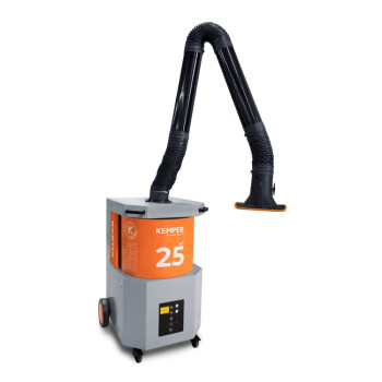 KEMPER - Aspirateur de fumée de soudure Smartfil avec bras d'aspiration articulé - Extracteur de fumée de soudure