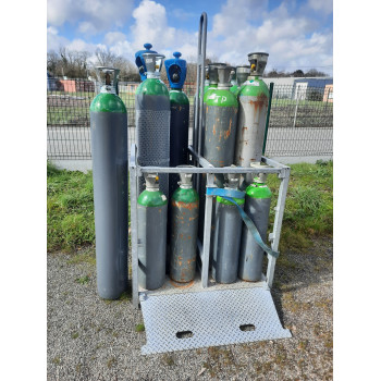 Bouteille de gaz pour soudure TIG Professionnelle